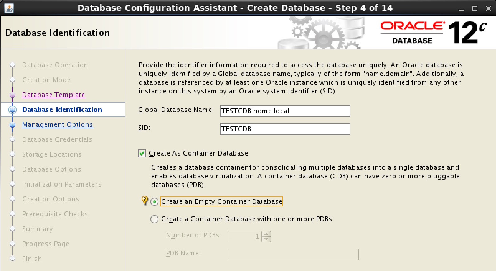 Oracle nls lang